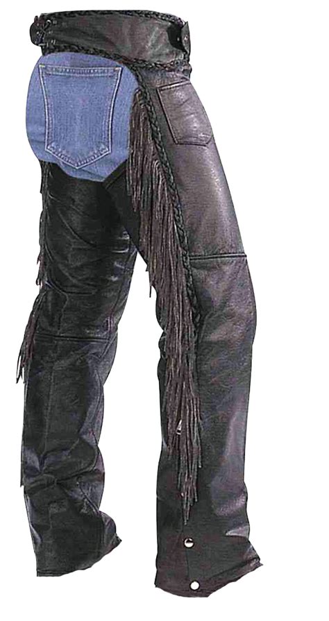 Stylish Fringe Leather Chaps for Head-Turning Western Style